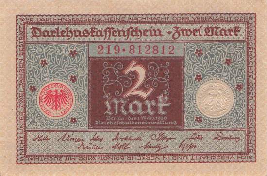 2 Mark 1920